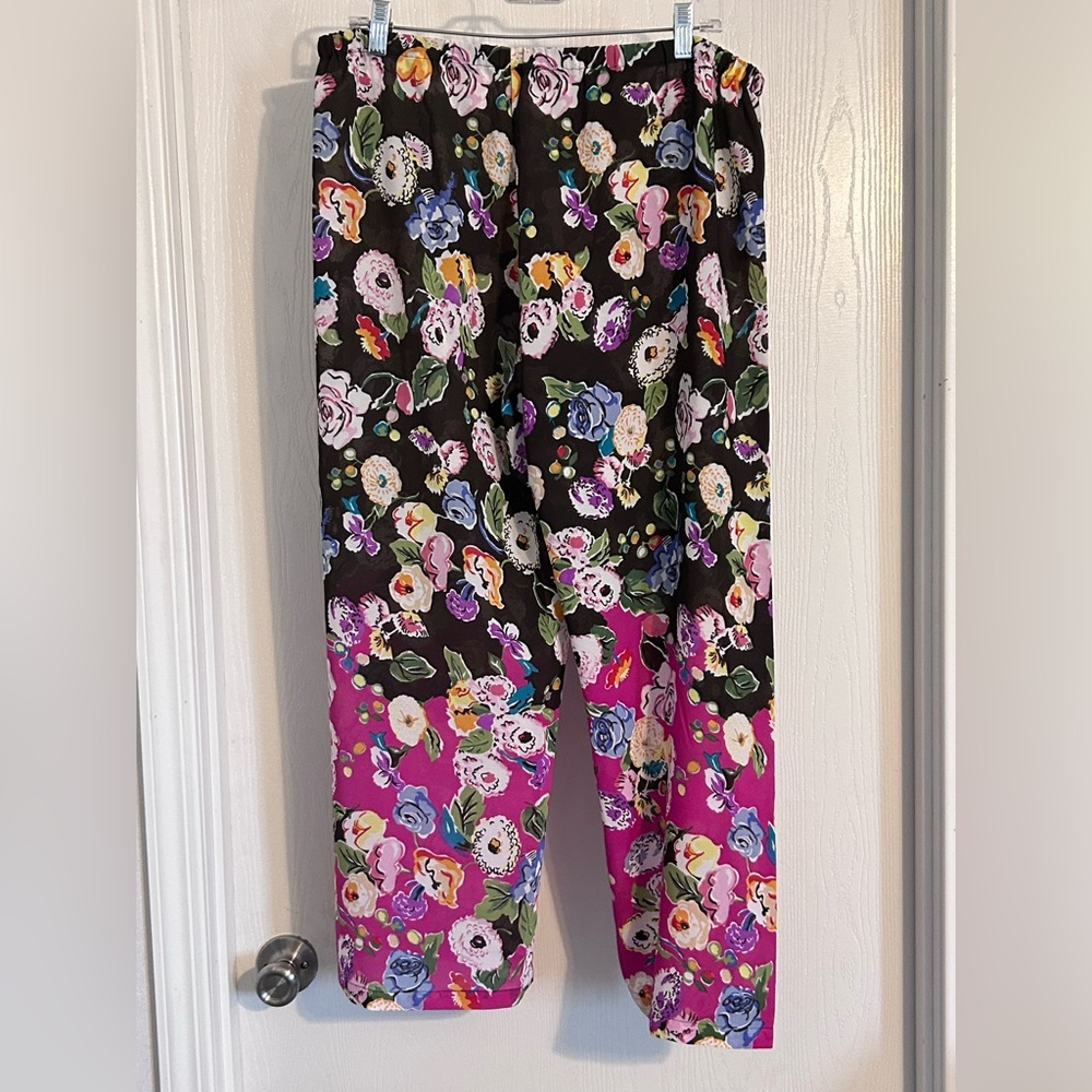 Oscar de la Renta Floral Patterned Garment - Picture 9 of 9